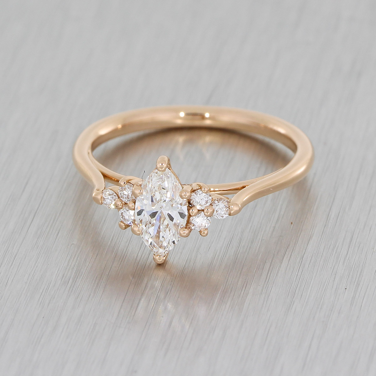 Small delicate clearance engagement rings